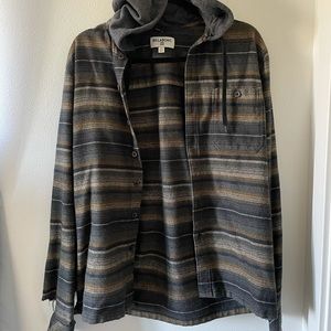 Billabong Hooded Flannel